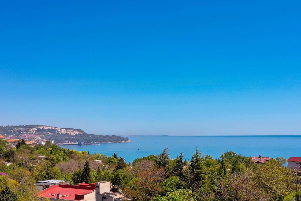 Villa Cook With Sea View - Heated Pool - At Baltsjik Buitenkant foto