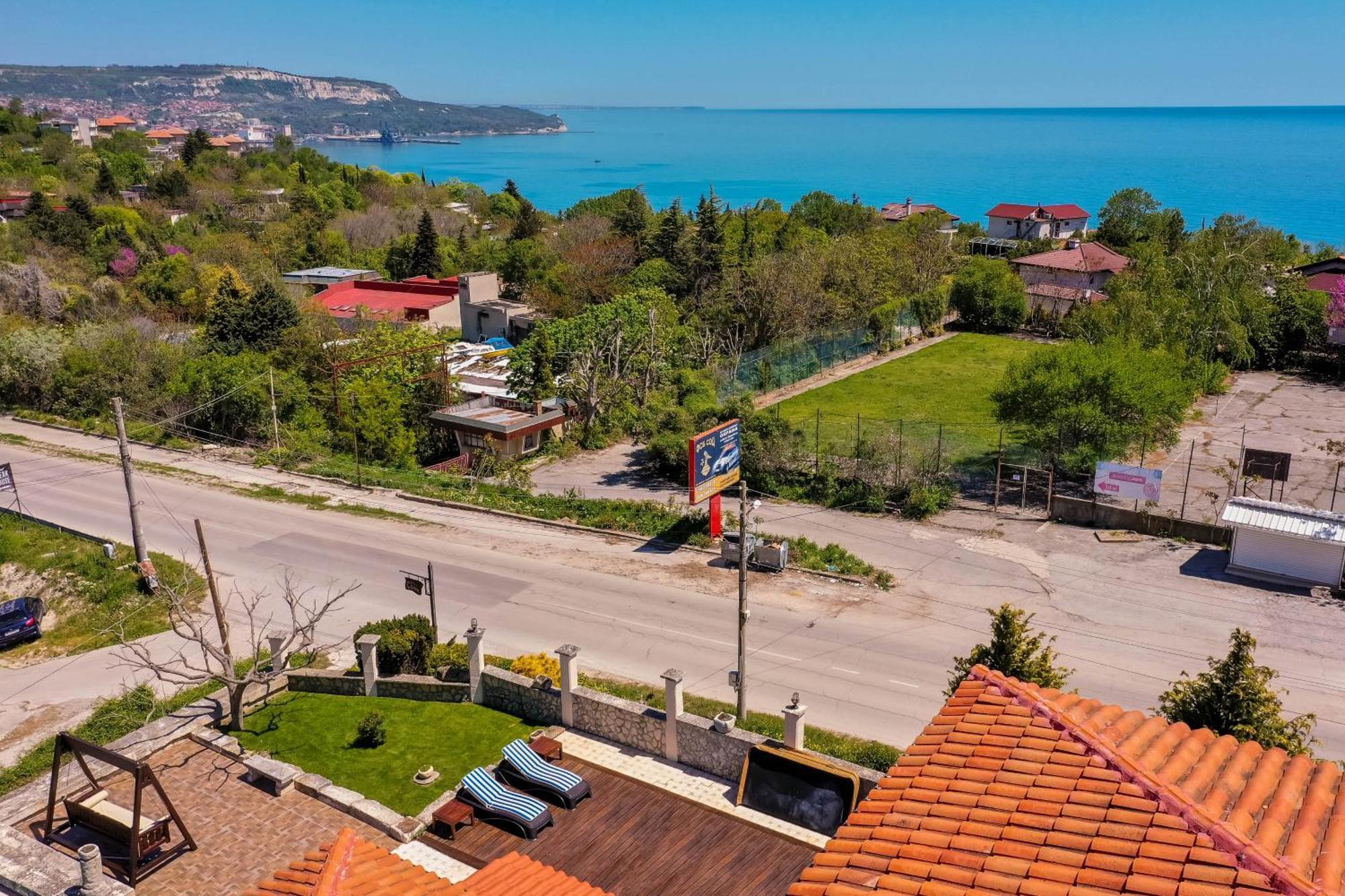 Villa Cook With Sea View - Heated Pool - At Baltsjik Buitenkant foto