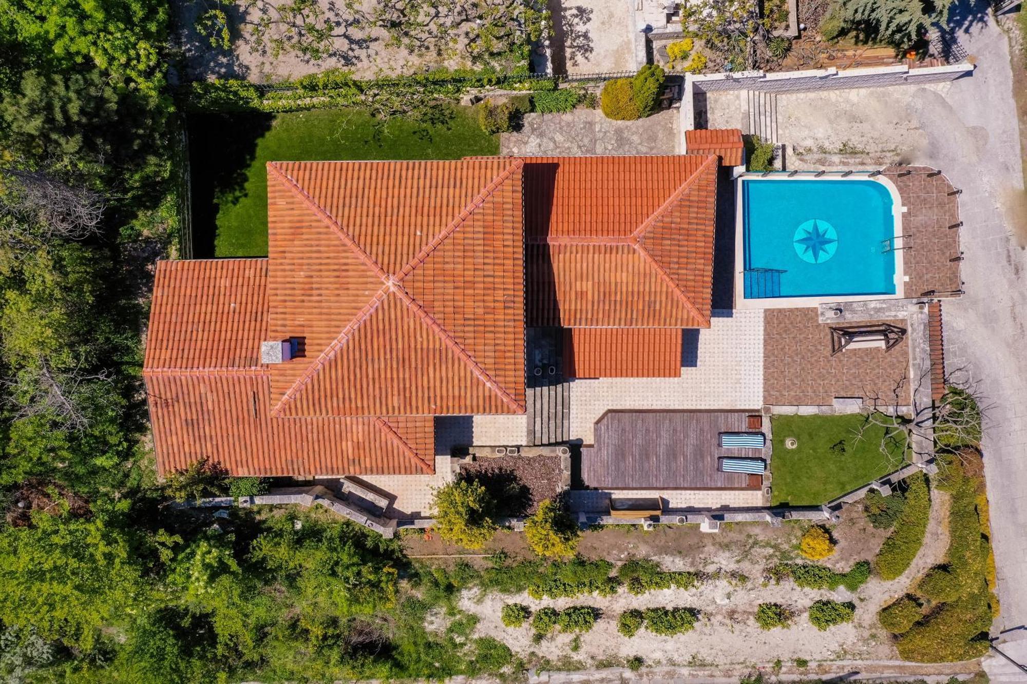 Villa Cook With Sea View - Heated Pool - At Baltsjik Buitenkant foto